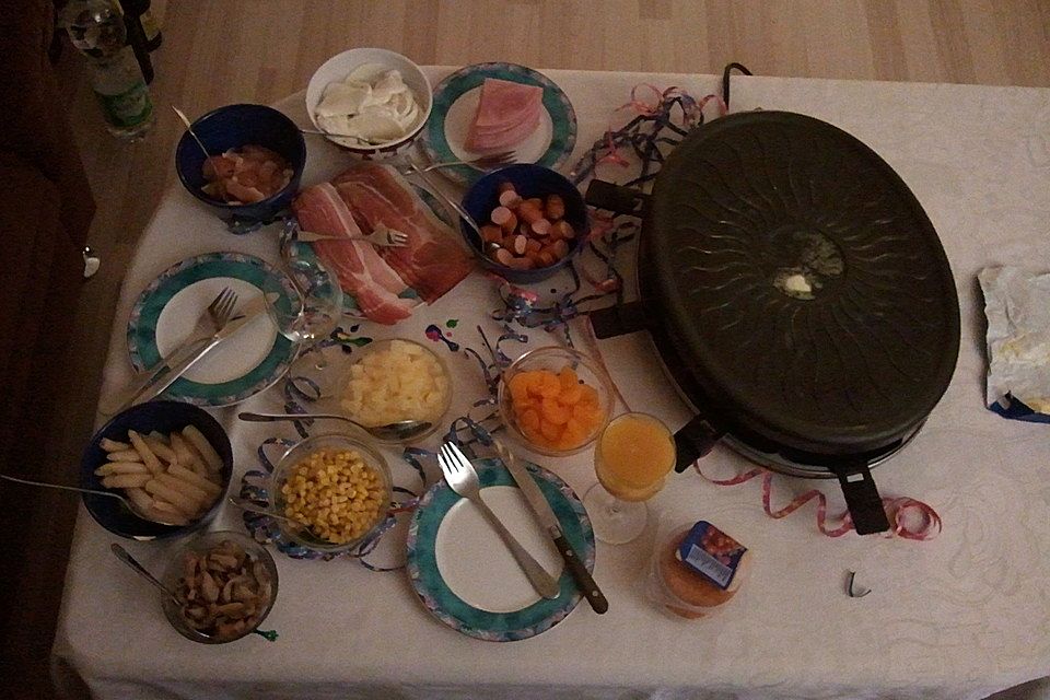 Raclette Variationen von Wiemy