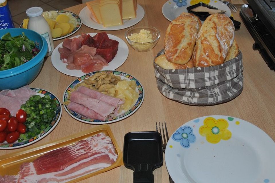 Raclette Variationen von Wiemy