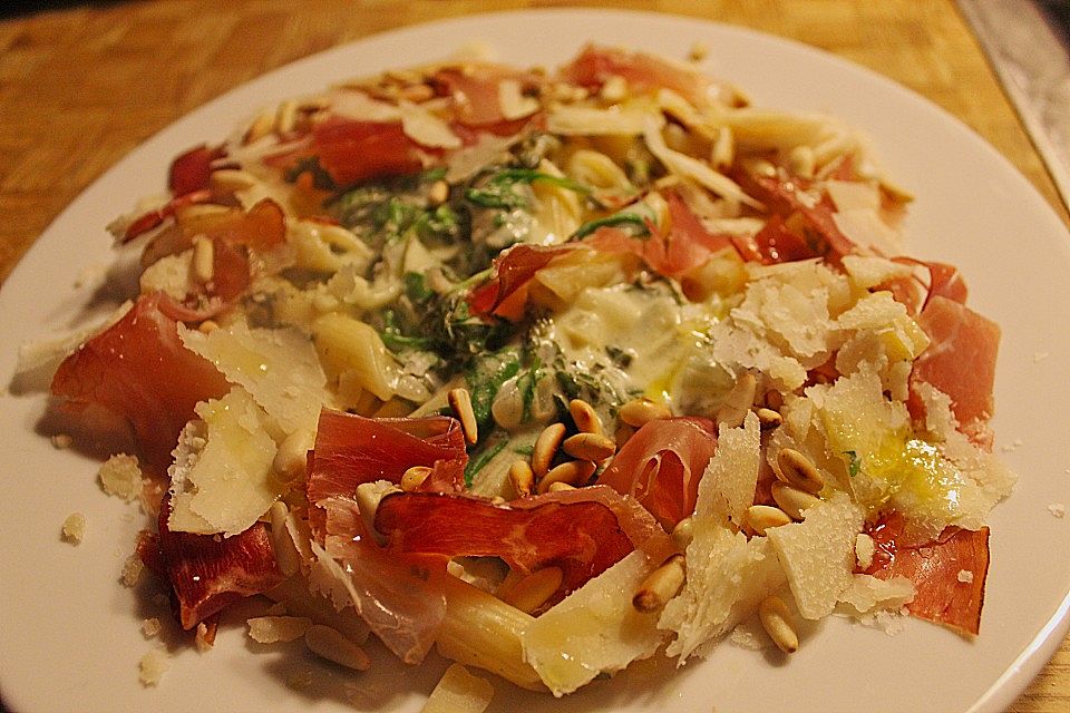 Pappardelle mit Parmaschinken