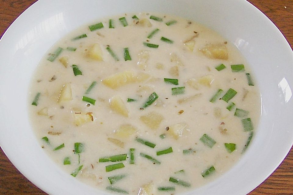 Französische Kartoffel - Lauch - Suppe