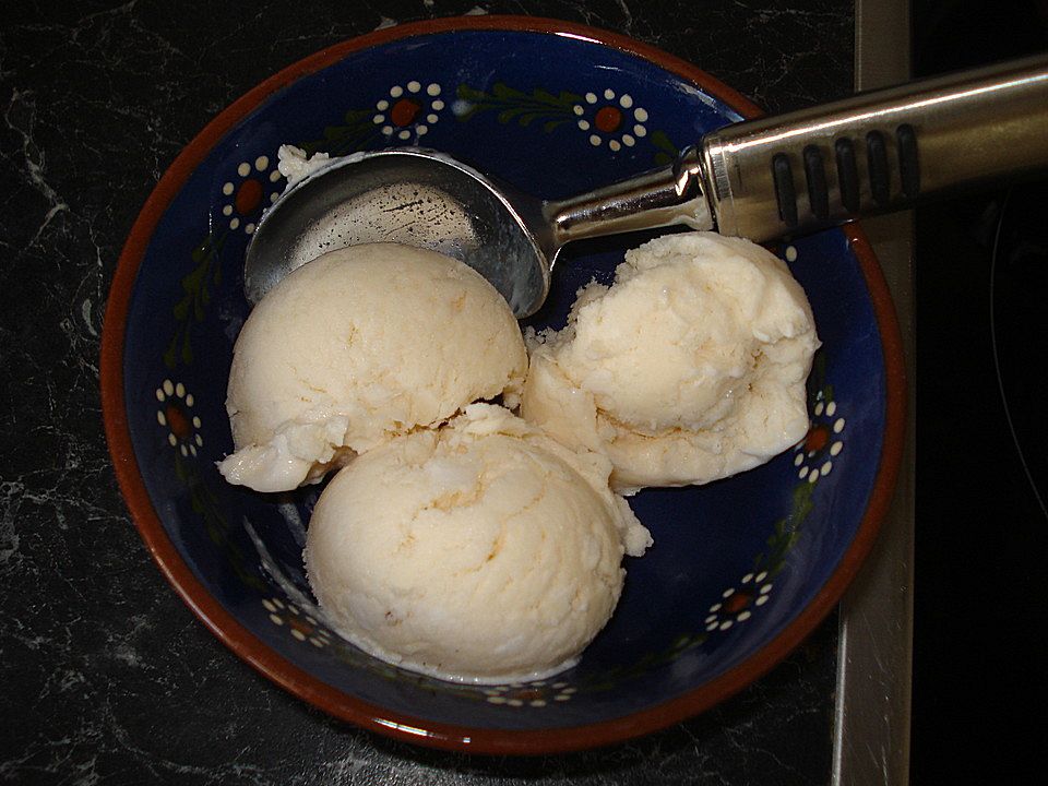 Leichtes Vanille - Joghurt - Eis von Seelenschein| Chefkoch