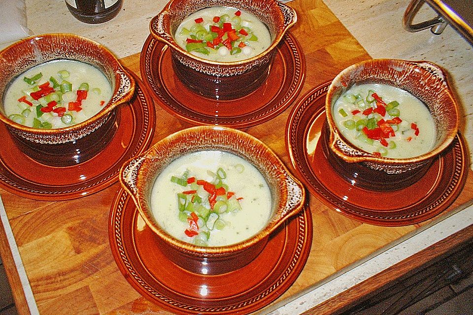 Brokkoli - Blumenkohl - Suppe