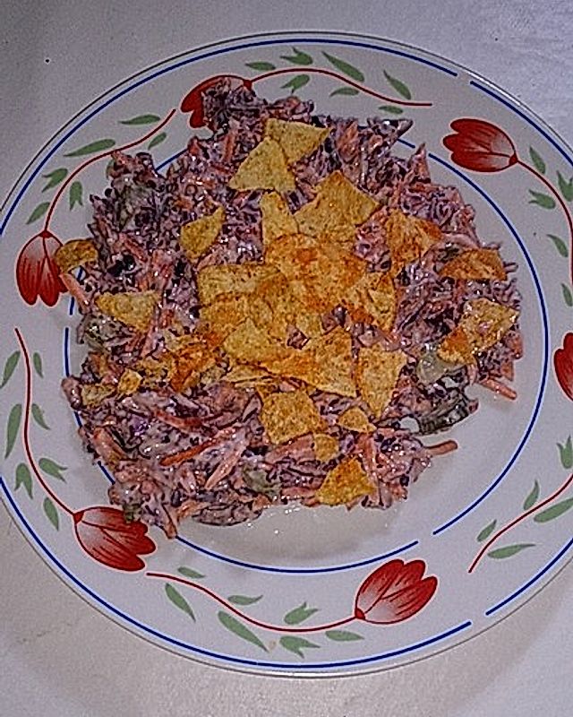 Salat mit Chips