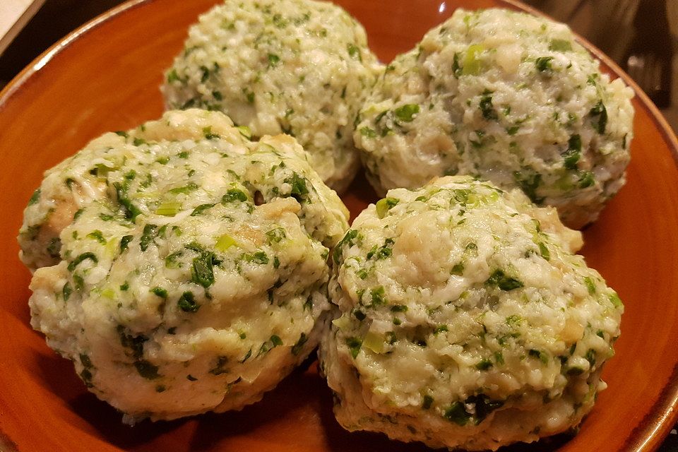 Spinatkäseknödel