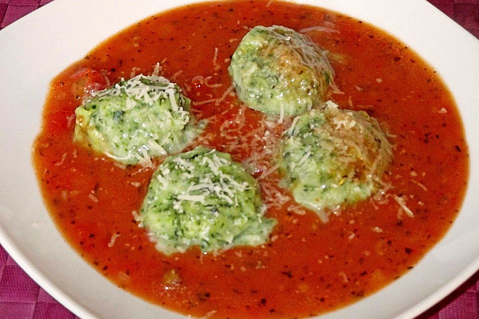 Spinatkäseknödel