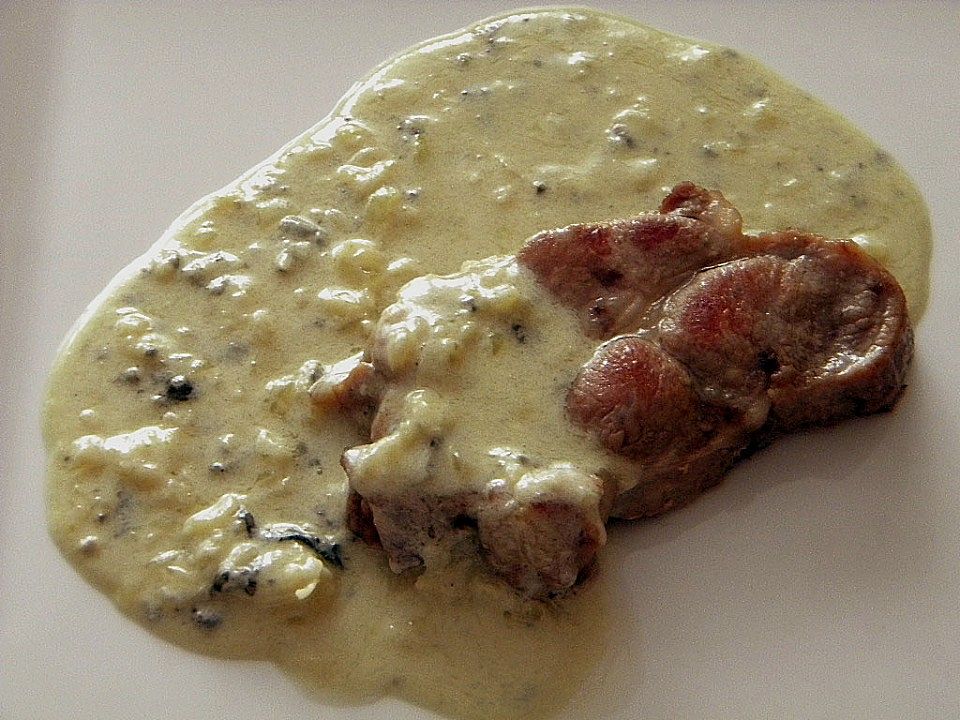 Steak mit Roquefortsoße von youtas Chefkoch