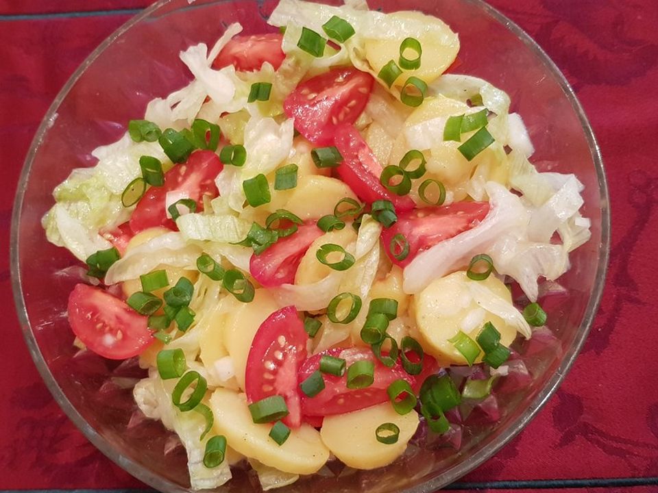 Kartoffel Eisbergsalat Von Ivonne 1 Chefkoch 