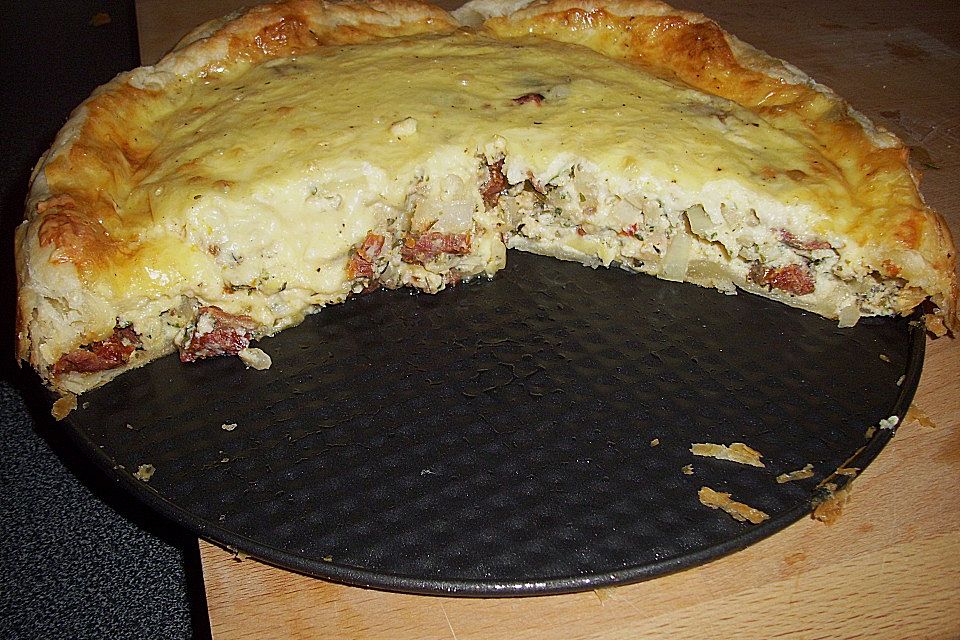 Tomaten - Zwiebel - Quiche