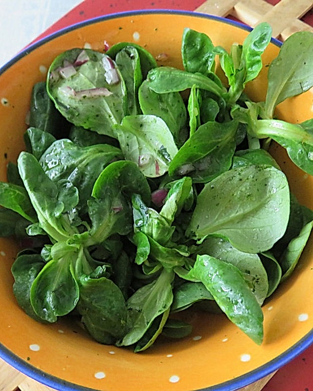 Salatsauce für grünen Salat