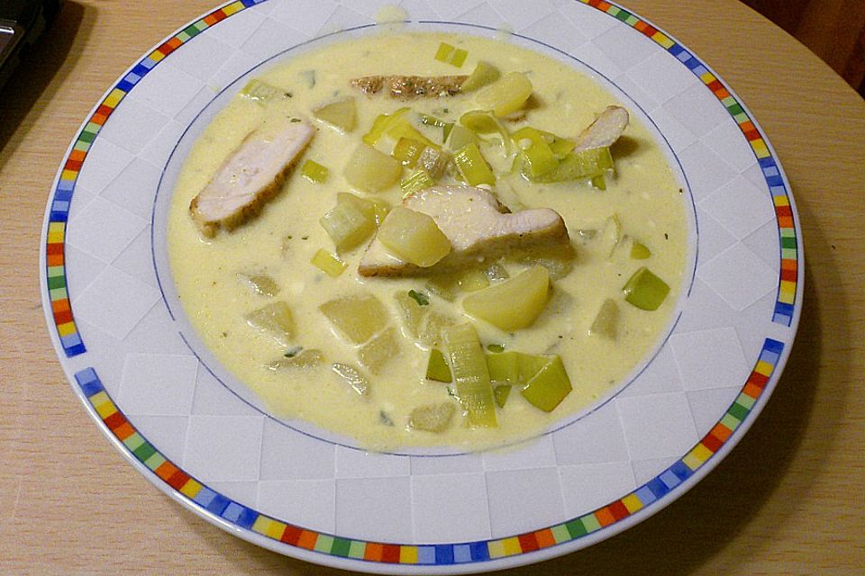 Kartoffel - Porree - Suppe