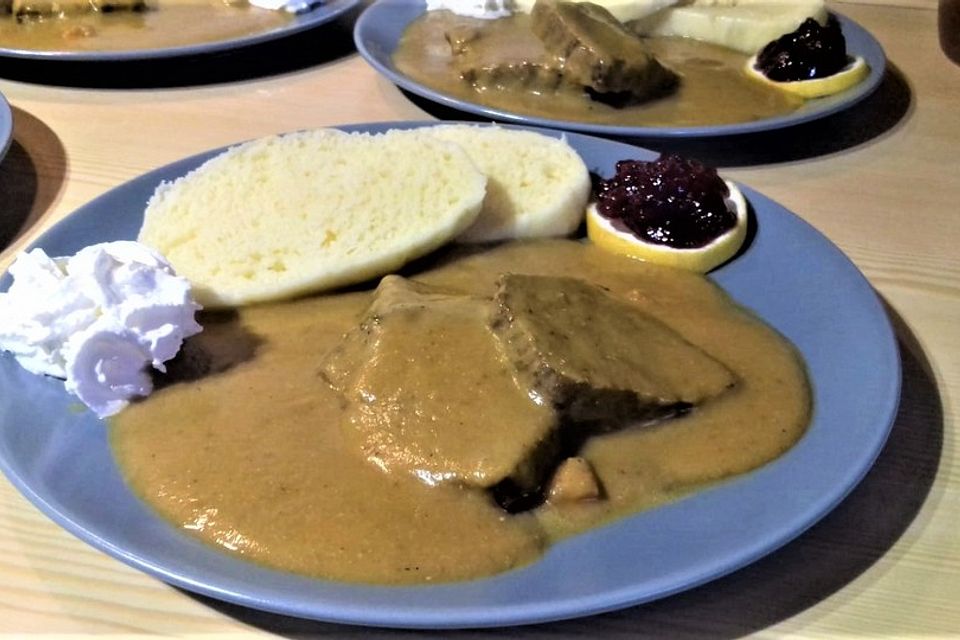 Svickova (böhmischer Rinderbraten)