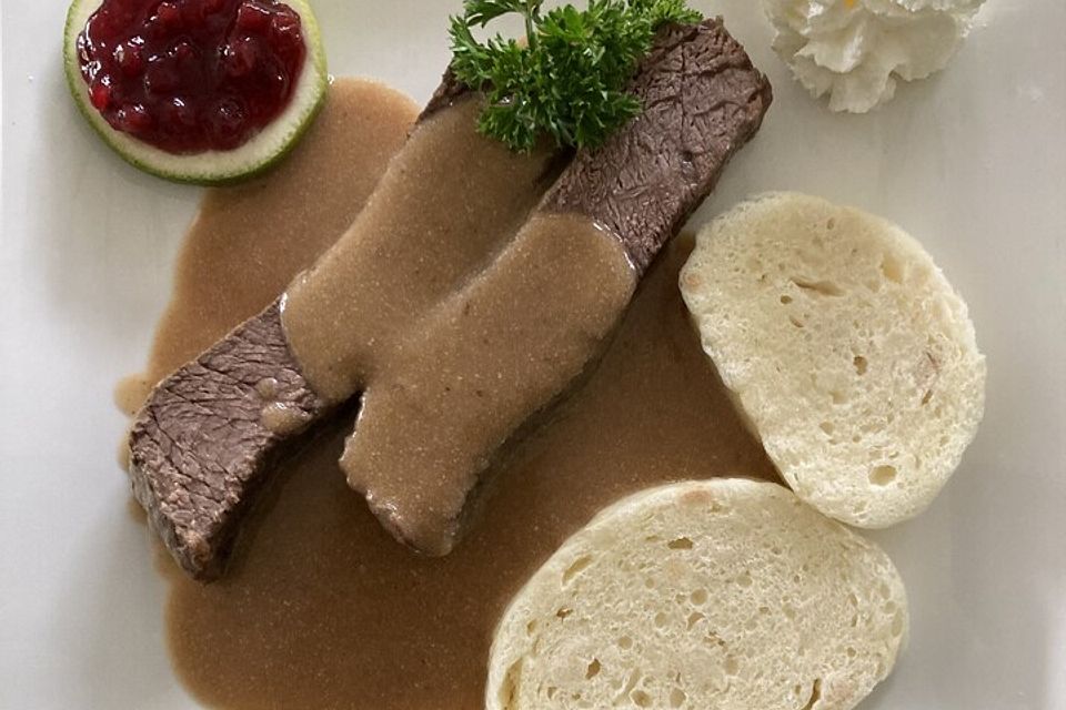 Svickova (böhmischer Rinderbraten)