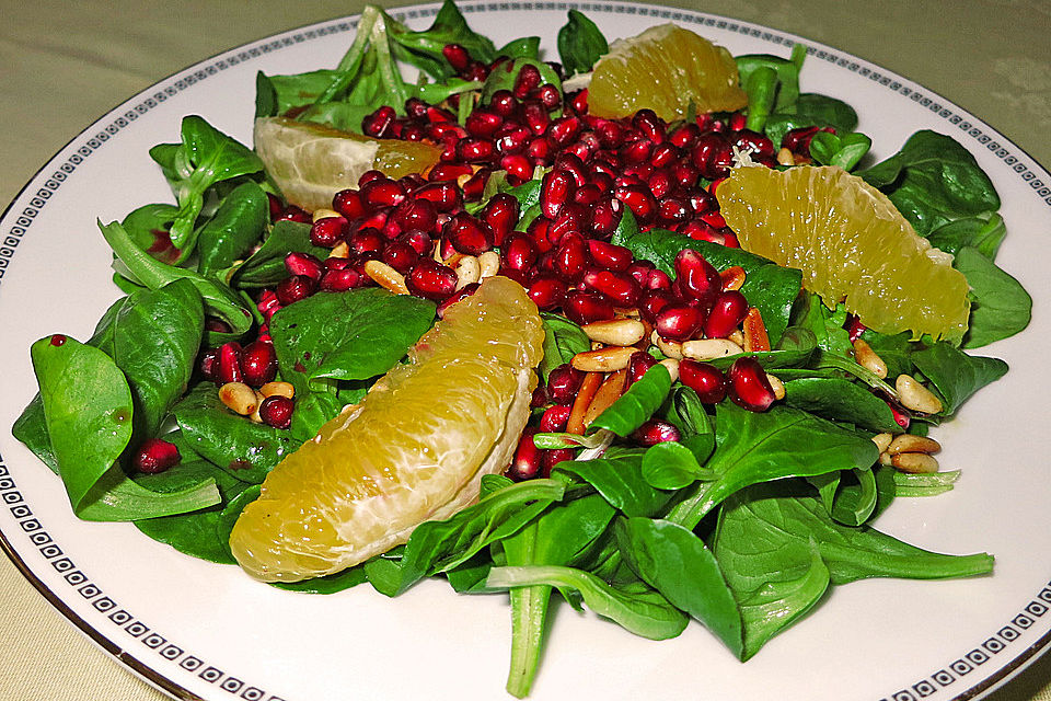 Winterlicher Feldsalat