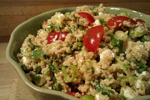Couscous - Salat mit Tomaten und Feta von ellmi1505 | Chefkoch