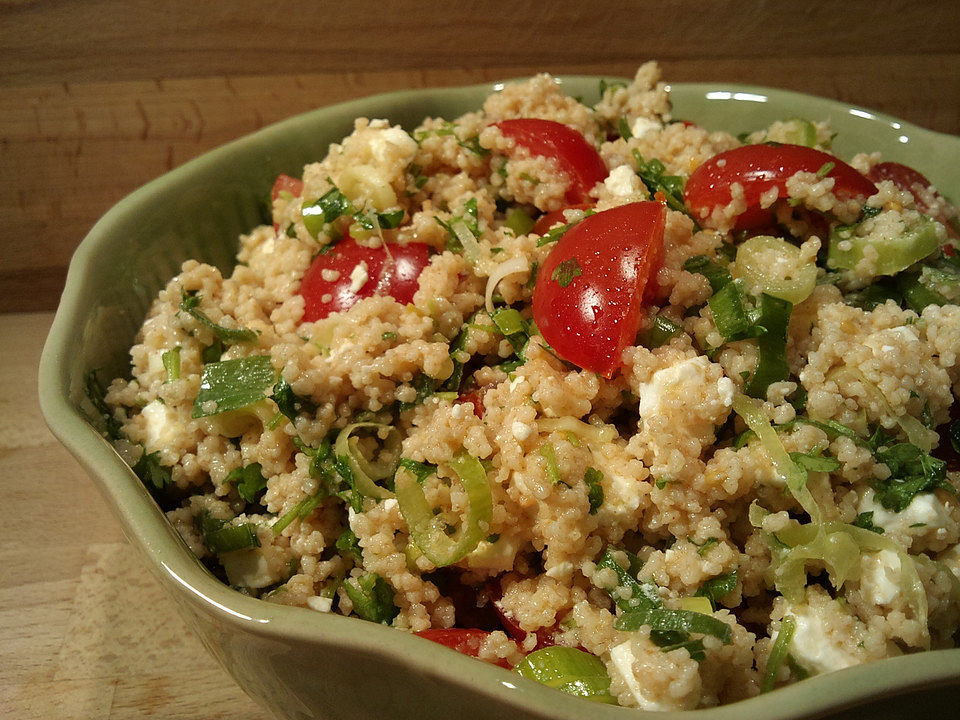Couscous - Salat mit Tomaten und Feta von ellmi1505| Chefkoch