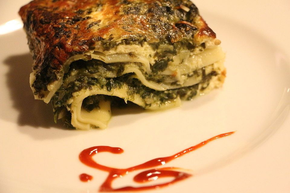 Rahmspinat - Lasagne