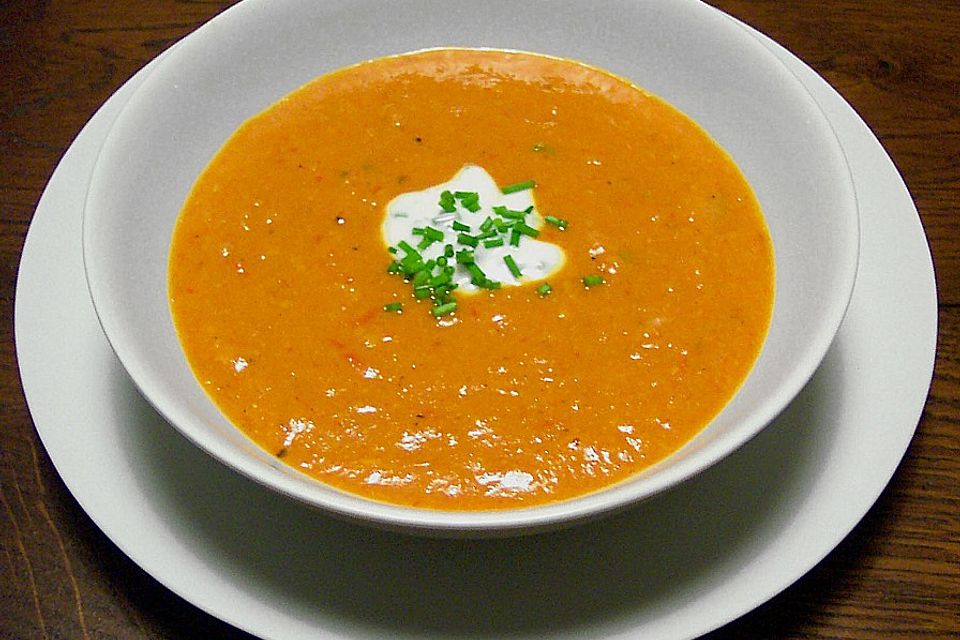 Paprika - Mais - Suppe