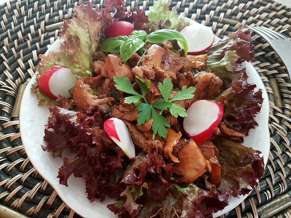 Lauwarmer Pfifferlingssalat von miguan| Chefkoch
