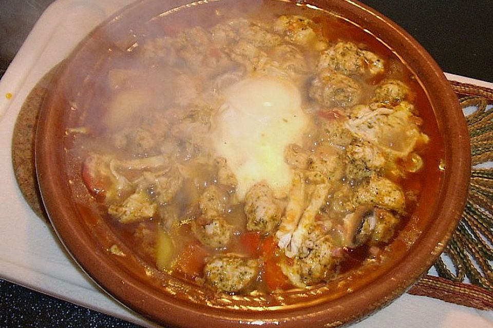 Tajine mit Pute