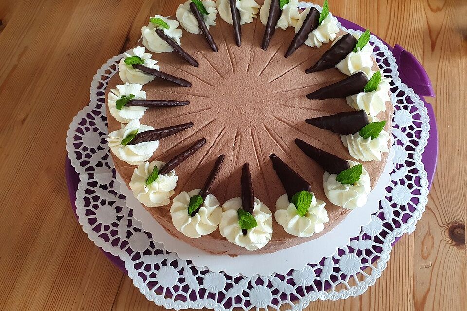 After - Eight - Torte