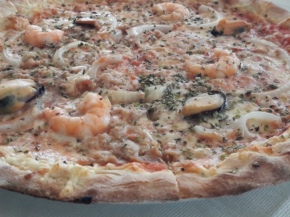 Pizza Frutti Di Mare Chefkoch