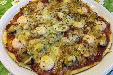 Pizza Frutti Di Mare Chefkoch