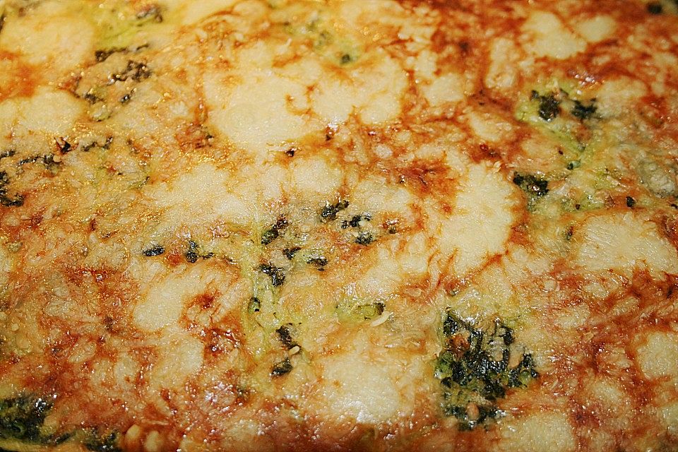 Kartoffel - Spinat - Quiche