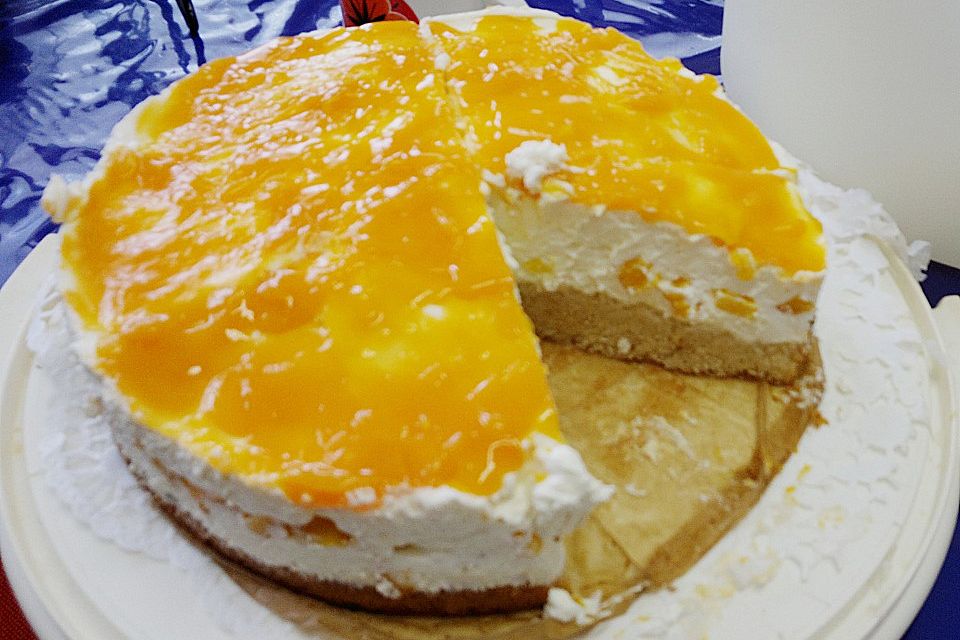 Pfirsich - Philadelphia - Torte