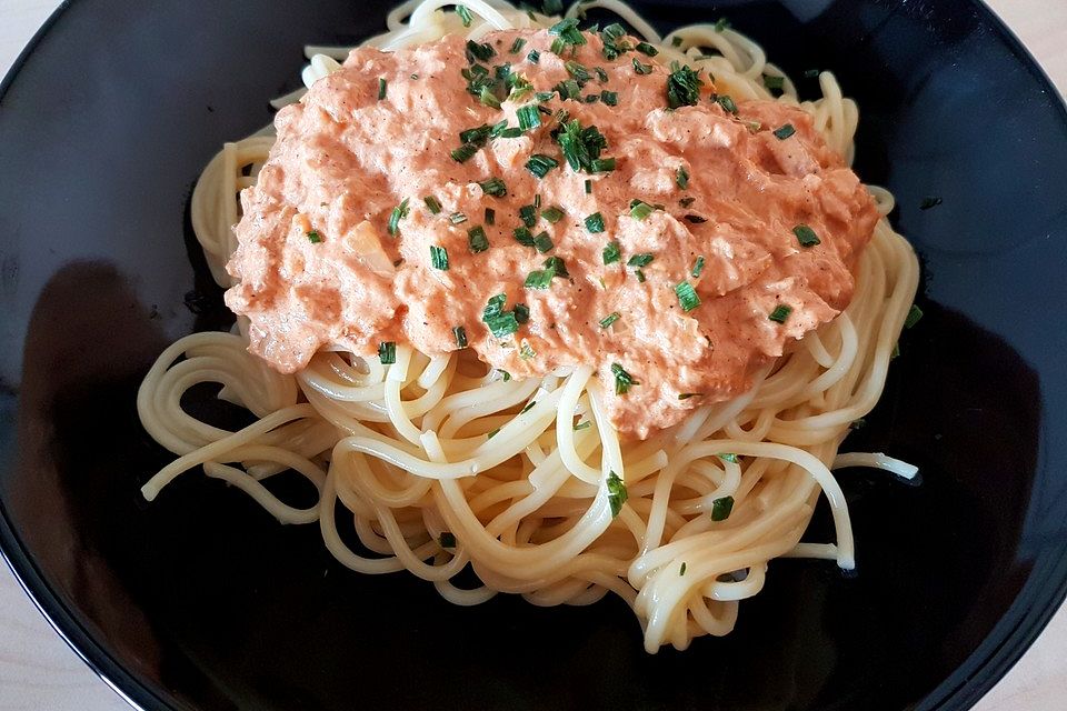 Thunfisch - Schmand - Pasta