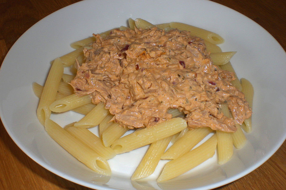 Thunfisch - Schmand - Pasta