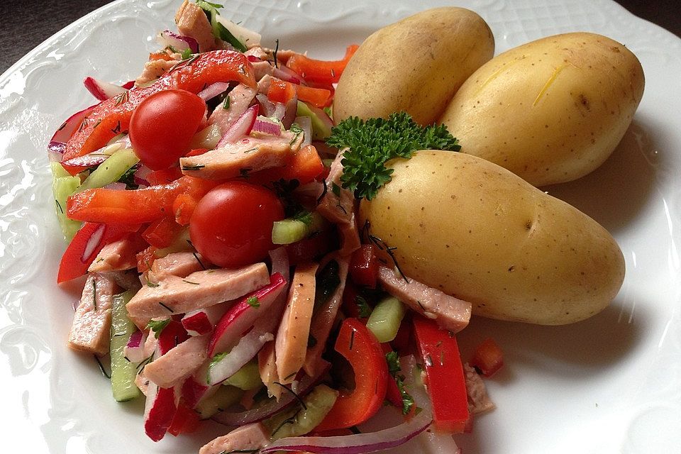 Sommer-Wurstsalat