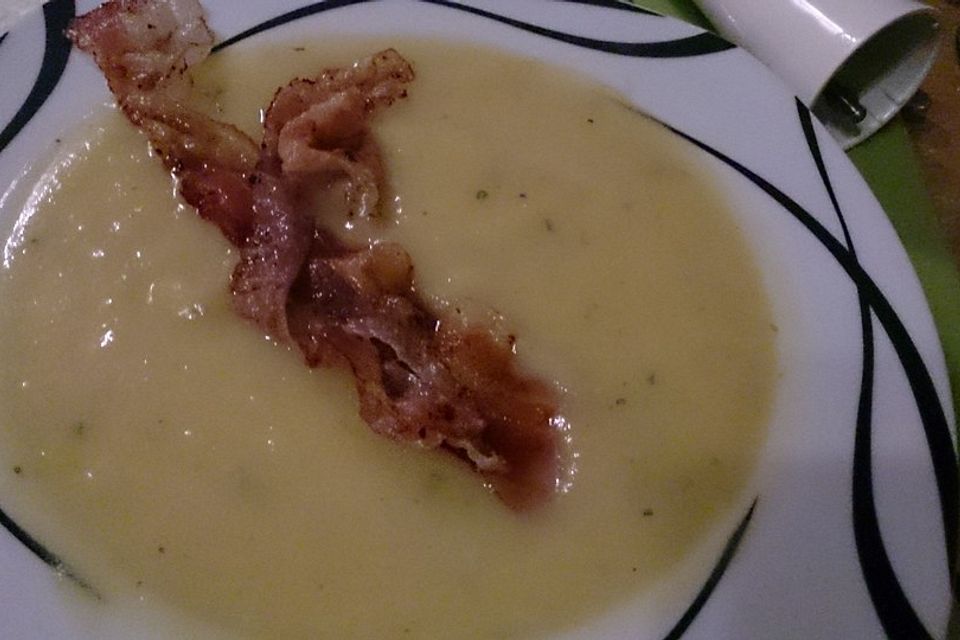 Steckrübensuppe mit Ingwer