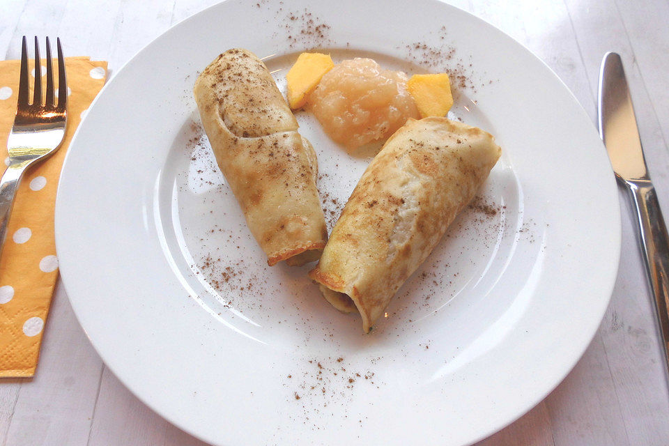 Kokos - Banane Pfannkuchen Kokos - Banane Pfannkuchen