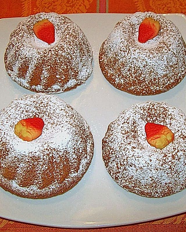 Kokos - Erdbeer - Muffins