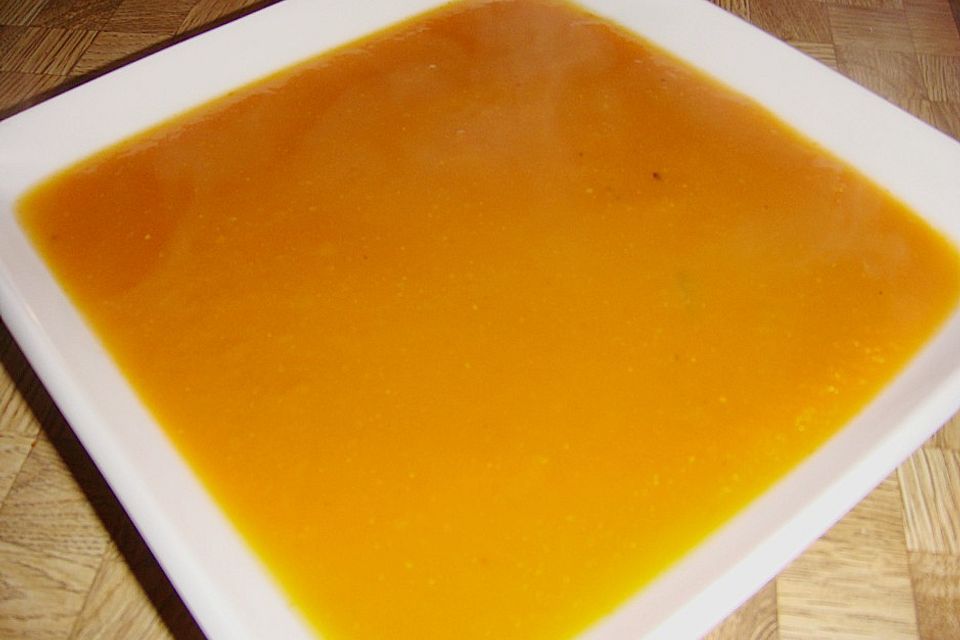 Kürbis - Rahmsuppe