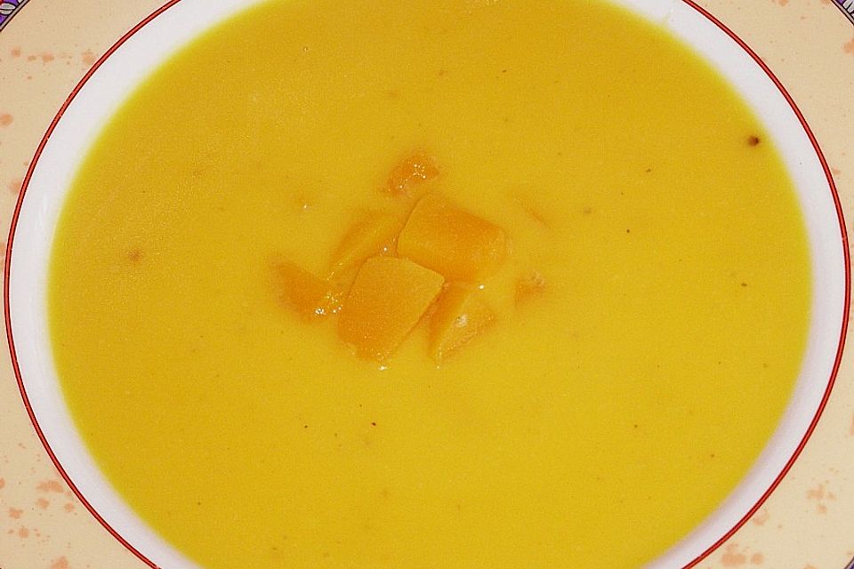 Kürbis - Rahmsuppe