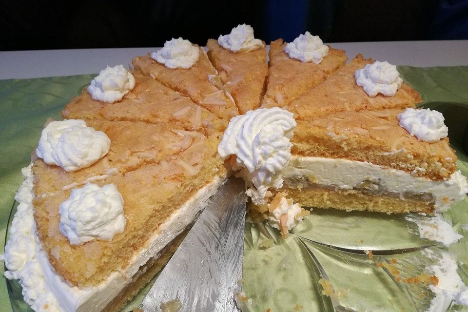 Stachelbeer - Frischkäsetorte