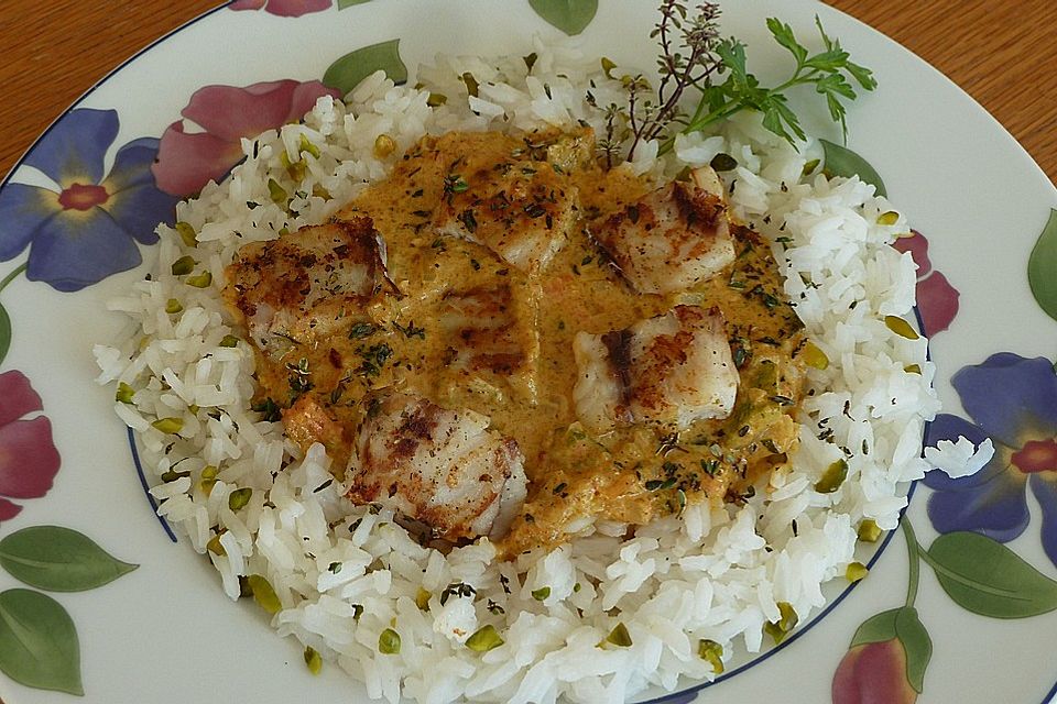 Fischcurry mit Karpfen