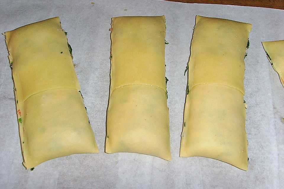 Selbstgemachte Maultaschen