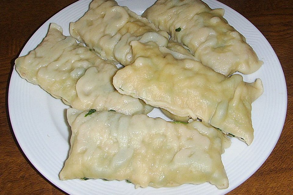 Selbstgemachte Maultaschen