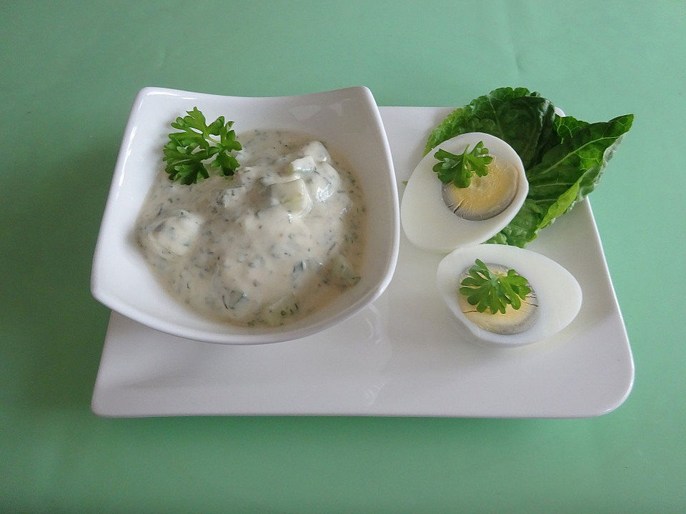 Eier mit feiner Kräutersauce von Marga0610| Chefkoch