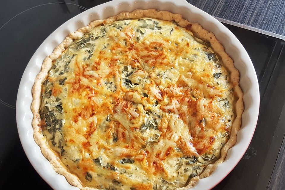 Bärlauch-Quiche - ein besonderer Genuss