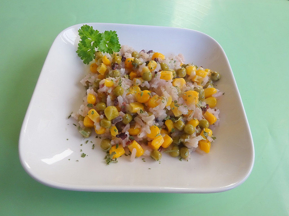 Risotto mit Mais und Erbsen von Marga0610| Chefkoch