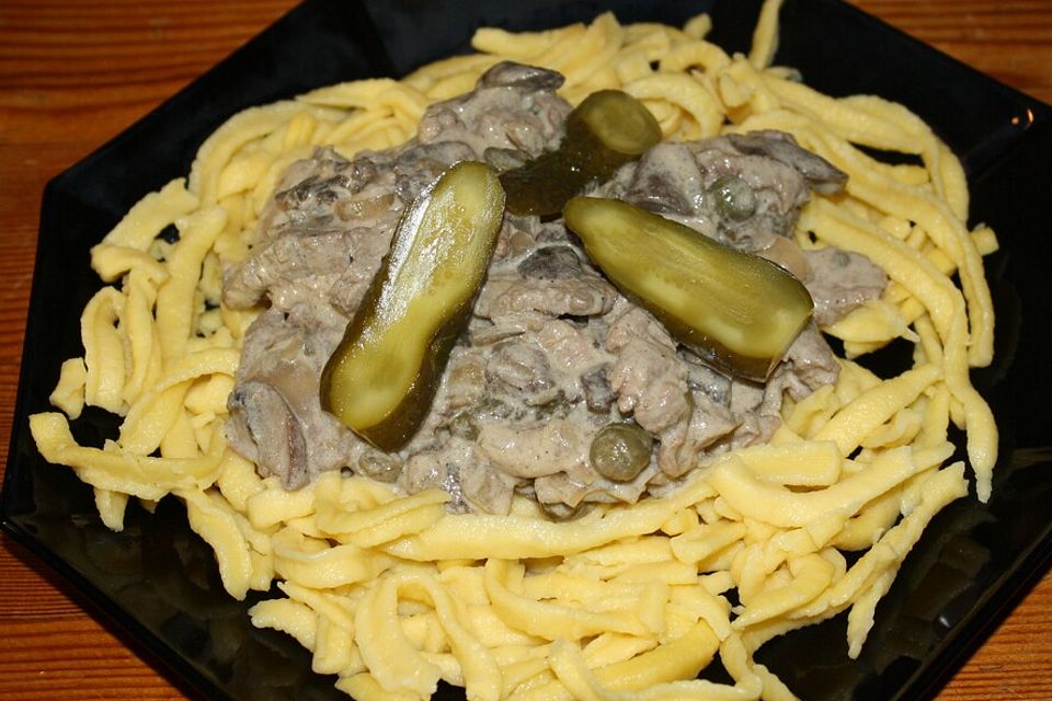 Boeuf Stroganoff