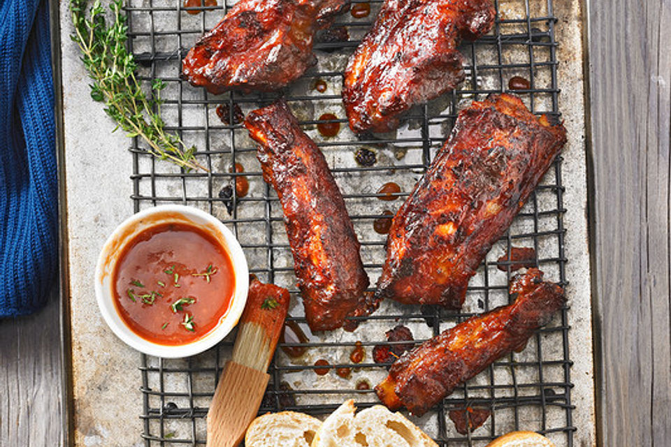 Spare Ribs nach einem US-Rezept