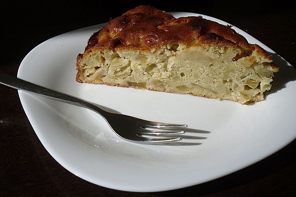 Apfelkuchen mit Amaretto