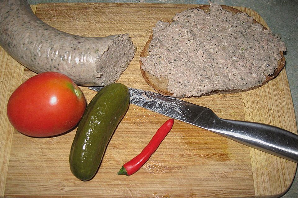 Leberwurst Pfälzer Art