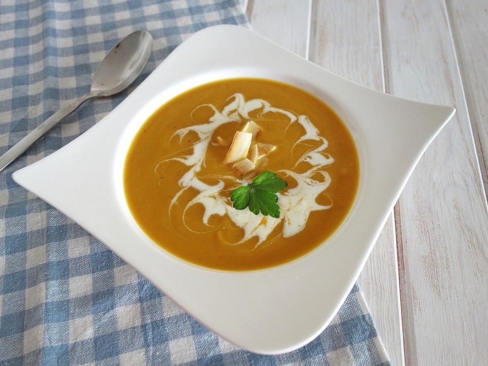 Möhren - Ingwer - Suppe mit Kokosmilch von CharlotteHolmes | Chefkoch