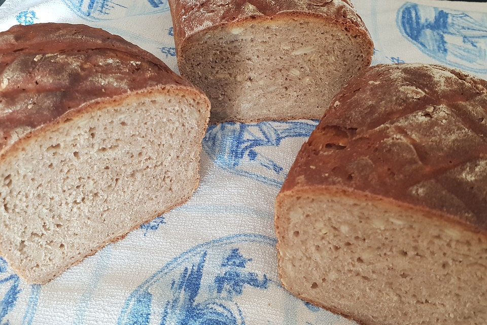 Mildes Roggenbrot