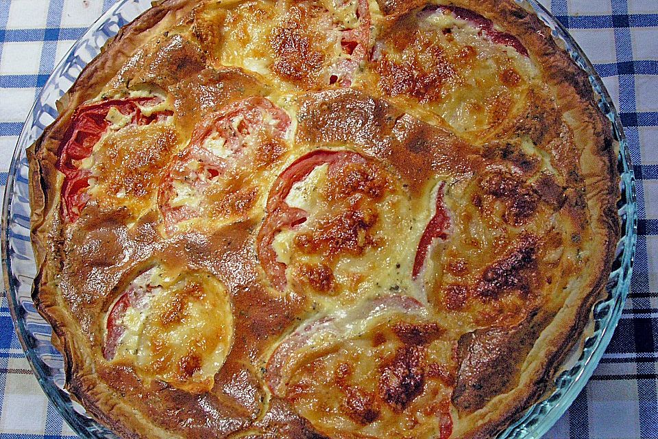 Tomaten - Quiche